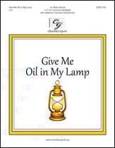 Give Me Oil in My Lamp Handbell sheet music cover